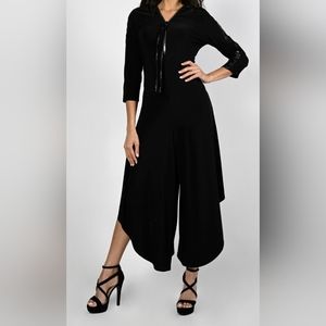 Frank Lyman Design Black Harem Style Jumpsuit size 8